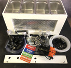 3 Compartment Concession Sink   Hand Sink W complete Plumbing   Pump  table Top 