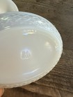 Vintage Hazel Atlas Milk Glass Hen On Nest Covered Dish 4 5  Chicken Ha Mark