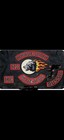 Night Wolves Mc Patch Set Embroidered Biker Vest Motorcycle Club Emblem Russian