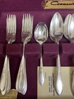 Vintage Community Plate Silverware Service For 8 In Original Box Approx 1940