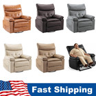 Oversized Electric Recliner Chair  Massage Rocking Chair  360   Swivel For Adults