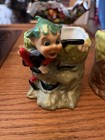 Vintage Acme China Norcrest Japan Pixie Elf Enchanted Tree Planters Whimsical