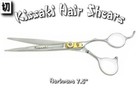 Kissaki Pro 7 5  Horimono Hair Cutting Scissors Salon Barber Hair Shears