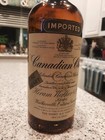 Vintage 1956 Canadian Club Hiram Walker   Sons Empty  Whiskey Bottle 4 5 Quart
