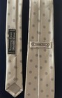 Stefano Ricci Made In Italy 100  Silk Tie Silver Black Geometric Woven Classic
