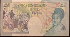 England 5 Pounds Nd  2004-2011  P-391c Unc Collectible Banknote