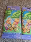 2x Disney Pre-pasted Border Winnie The Pooh Piglet Tigger Eeyore 5 Yards New