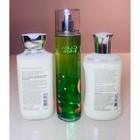 Bath   Body Works Cucumber Melon 3pc Set Fragrance Mist   2 Body Lotions 8oz