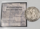Hunnic Tribe  Alchon Huns Drachm 580   680 Ad     Includes History Card