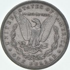 Vf 1890-s Morgan Silver Dollar  1 Coin 