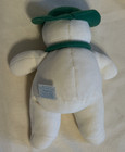 Vintage Eden Toys The Snowman White Stuffed Plush Green Hat   Scarf 10 