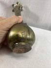 Vintage Japanese Flora Bronze Vase Possibly From The Meiji Period   Unsure 