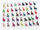 Handmade Keychains  Llama From Peru Various Colors 50 Units