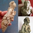 2 Nautical Marine Figurehead Busts  Statues Ship Sailboat Sea Boat Sailor Pirate