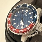 Invicta Men s 50mm Pro Diver Blue Carbon Fiber Dial Silicone Strap Watch 35658