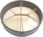 Remo Buffalo Drum 16-by-3 5-inch - Black Earth