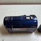Sony Handycam Dcr-sx41 Blue Handheld 2000x Digital Zoom Video Camera Recorder