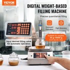 Vevor Automatic Liquid Filling Machine Digital Control Bottle Filler 30-15000 G