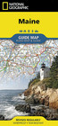 Maine Map  national Geographic Guide Map 
