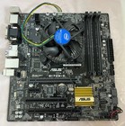 Combo Asus Q170m-c Motherboard Lga 1151 I5 7600 Cpu Fan I o Shield Ddr4 Matx  