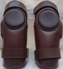 Polo horse Riding Knee Guards 100  Real Leather For Ladies   Kids 8 To 16 Age