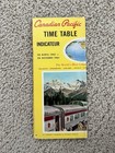 Canadian Pacific Railroad Passenger Train Schedule Timetable April 1961 October