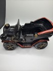 Vintage Car Planter Red Black Rubens Originals Antique Convertible Made In Japan