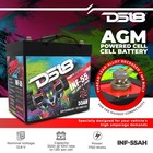 Ds18 Inf-55ah Infinite 55 Ah 1750 Watts Agm Power Cell 12 Volt Battery