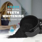 Organic Coconut Activated Charcoal Toothpaste Natural Teeth Whitening Powder