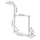 35 43 35 43 In Tufting Frame Carpet Tuft Frame Aluminium Rug Making Frame Kit