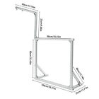 35 43inch Tufting Frame Silver Rug Tufting Frame Aluminium Alloy Tufting Frame