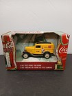 Lot Of 3 Vtg Coca Cola Die Cast 50  Delivery Truck Coin Bank 32  Panel Van Ford
