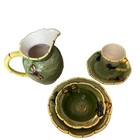 Essex Collection Robin   s Nest 18 Pc Dinnerware Set Portugal Dragonfly Rare