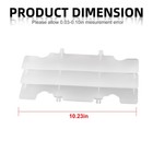 Radiator Grille Louver Guard Cover For Honda Cr125r 1992-1997 125r 19033-kz4-860