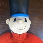 Josit Kay Bee Toys Mascot Band Leader Soldier 15  Vinyl Plush Advertising Doll
