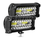 2x 7inch 30000lm Led Work Light Bar Flood Spot Pod Offroad Fog Driving Atv Truck