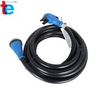 Power Inlet Box Combo Kit Twist Lock   50a 25ft Rv Extension Cord   125 250v Led