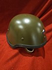 Vintage Slovenian T91 Combat Military Army Helmet W  Original Webbing And Decal