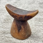 2 Antique African Ethiopian Gurage   Somali Wooden Headrests