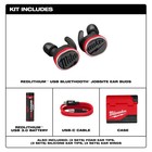 Milwaukee 2191-21 Redlithium Usb Bluetooth Jobsite Ear Buds