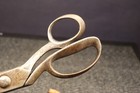 Vintage Wiss Inlaid 12   Upholstery Tailor Sail Scissors Shears Unknown Model  