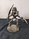Predator Metal Sculpture 6  Figure Great Condition 