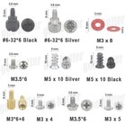 228pcs Personal Computer Screws Kit For Diy   Repair Pc Motherboard Standoffs