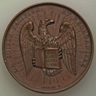 1803 Copper Commemorative Medal 1st Council Canton Of Vaud Switzerland B Andrieu
