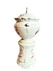 Vintage 1998 Coca-cola Pedestal Cookie Jar Large Ceramic Urn Advertising Caniste