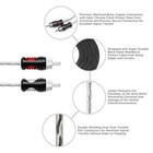 Recoil Pci23 Premium 99 99  Ofc 3ft 2-channel Rca Audio Interconnects Cable