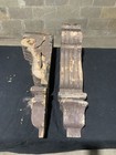   Pair Of Large Antique Corbels 29 Inches   Architectural Salvage  19
