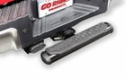 Go Rhino 460b 4  Oval Hitch Step Black Powdercoat Fits 2  Receivers