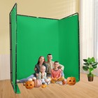 1312 787ft Photography Backdrop Stand Kit With Green Cloth For Photo Studio