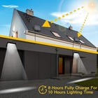 1200000lm Led Solar Street Light Security Flood Lamp Motion Sensor Outdoor Wall